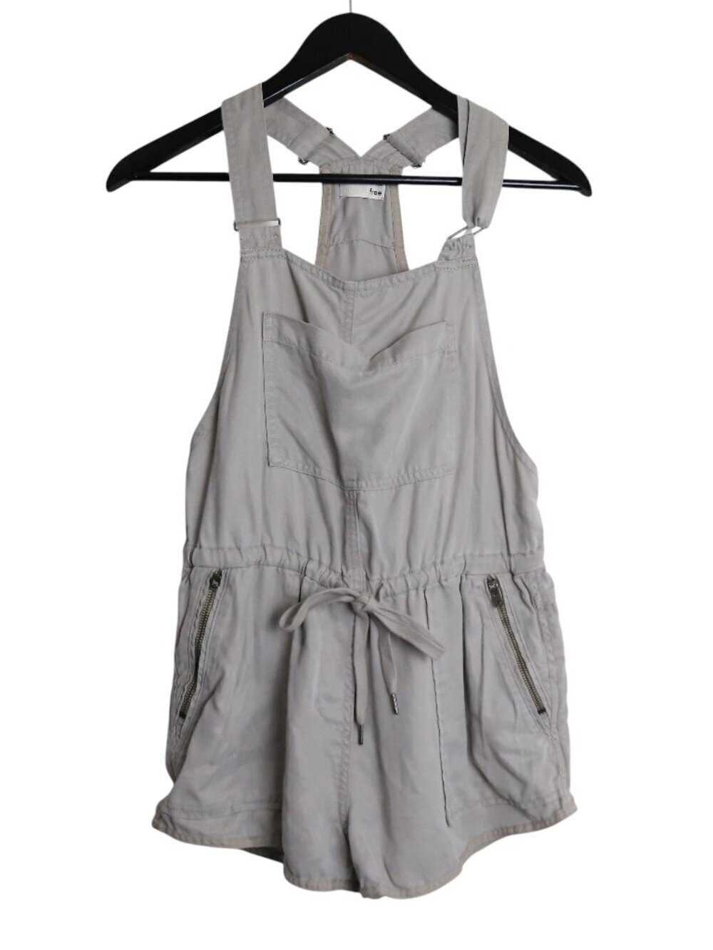 Aritzia Wilfred Free Beatriz Romper Ashen Overall Utility Ashen Size XXS